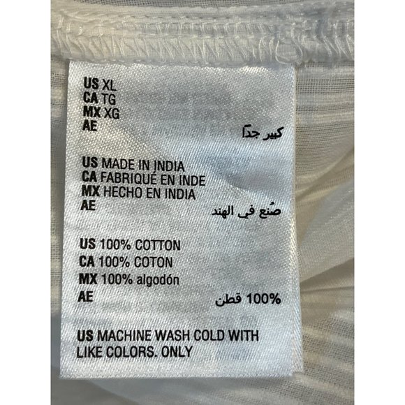 NWT Style & Co White with Black Floral Blouse 1X Darling Smock ruffle top - Picture 6 of 9